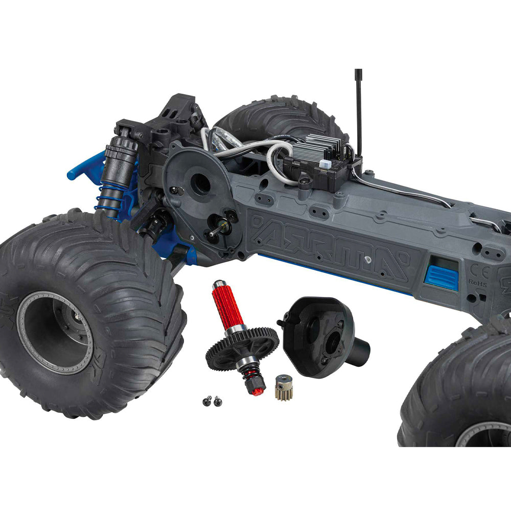Arrma Gorgon 2WD Monster Truck 1:10 RTR RC Car - Blue ARA3230T1