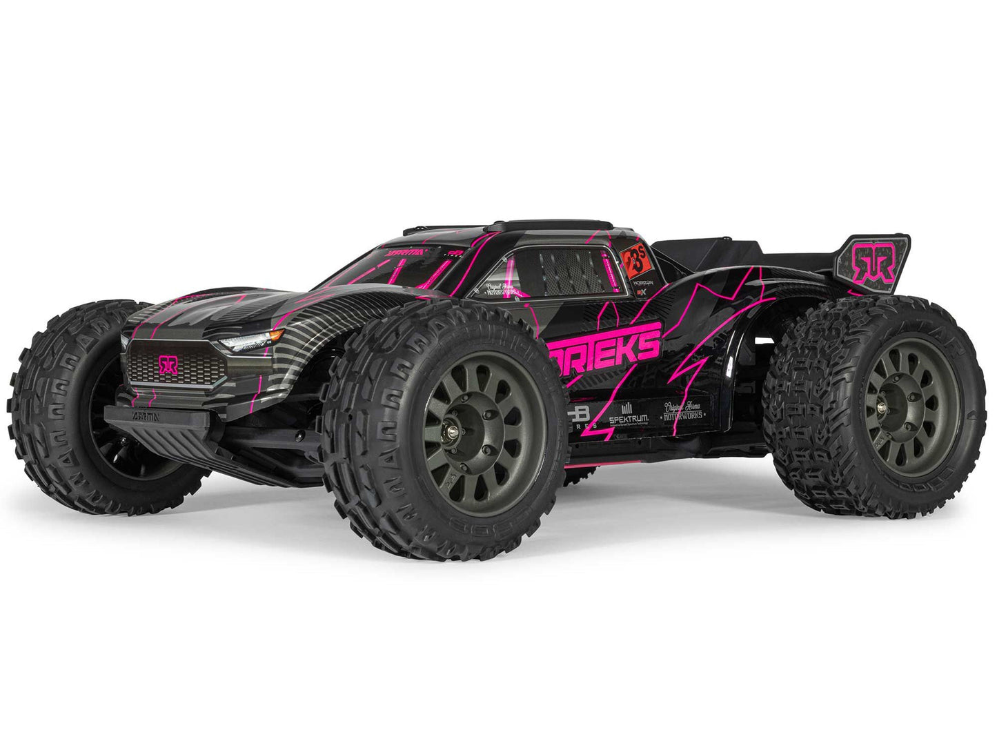 Arrma 1/10 Vorteks 223S DSC Brushless 2WD Stadium Truck RTR - Pink