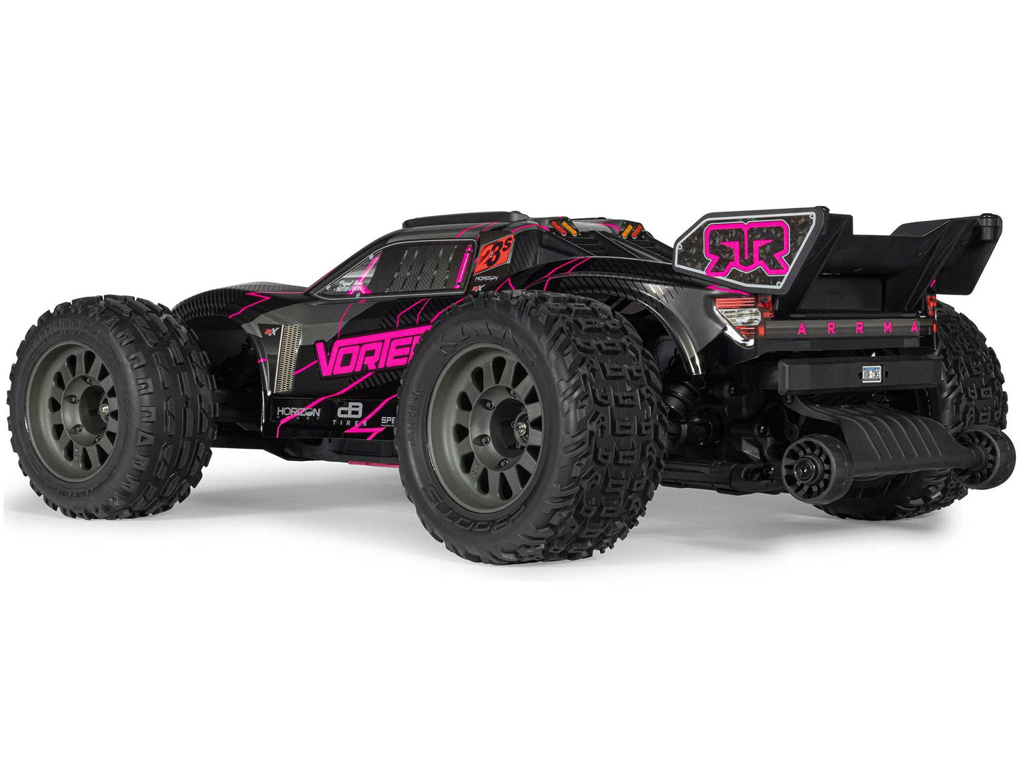 Arrma 1/10 Vorteks 223S DSC Brushless 2WD Stadium Truck RTR - Pink