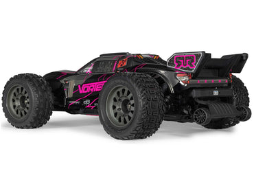 Arrma 1/10 Vorteks 223S DSC Brushless 2WD Stadium Truck RTR - Pink