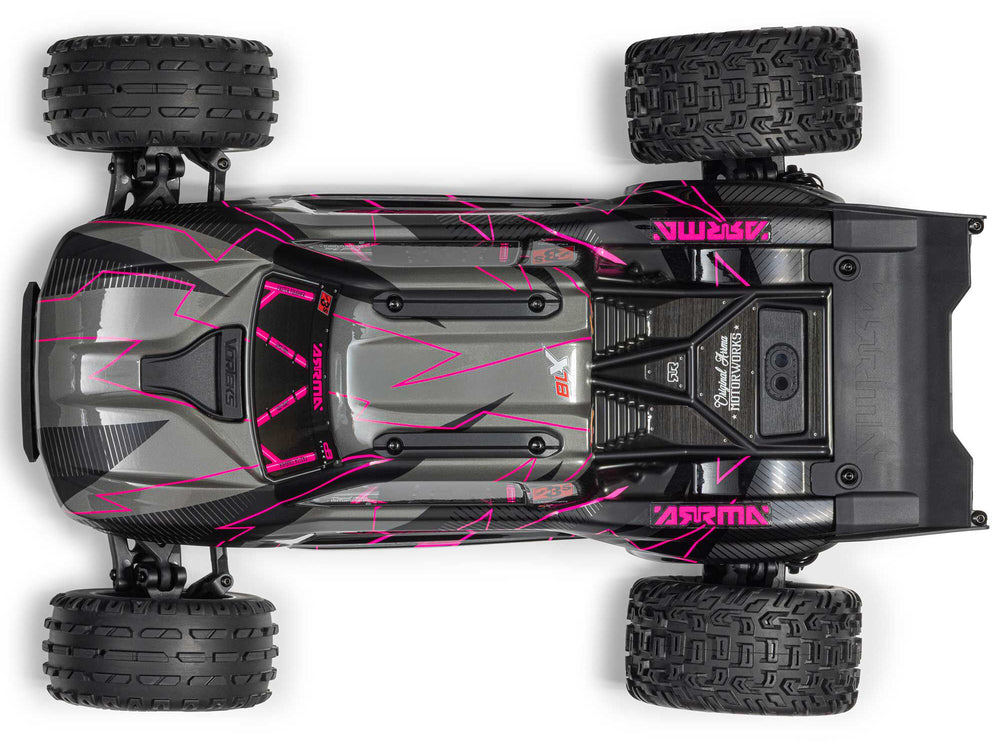 Arrma 1/10 Vorteks 223S DSC Brushless 2WD Stadium Truck RTR - Pink