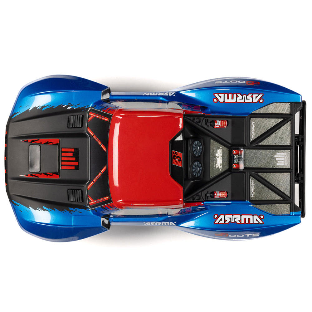 Arrma FURY 223S BLX 4X2 SCT w/DSC 1:10 RTR RC Car - Blue