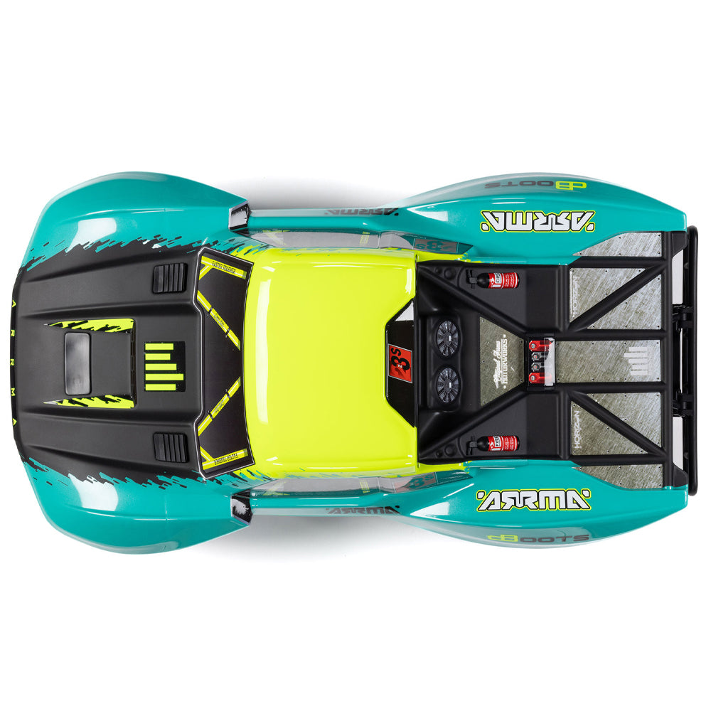 Arrma FURY 223S BLX 4X2 SCT w/DSC 1:10 RTR RC Car - Green
