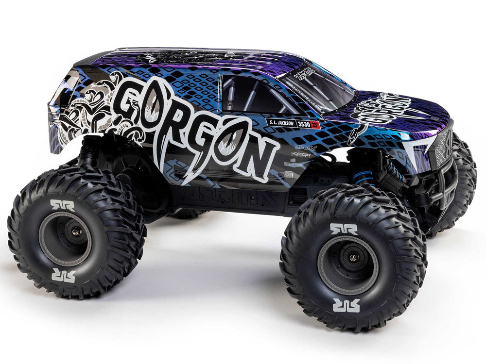 Arrma Gorgon 223S Brushless 2WD Monster Truck RTR - Blue/Black 1:10 C-ARA3530T1