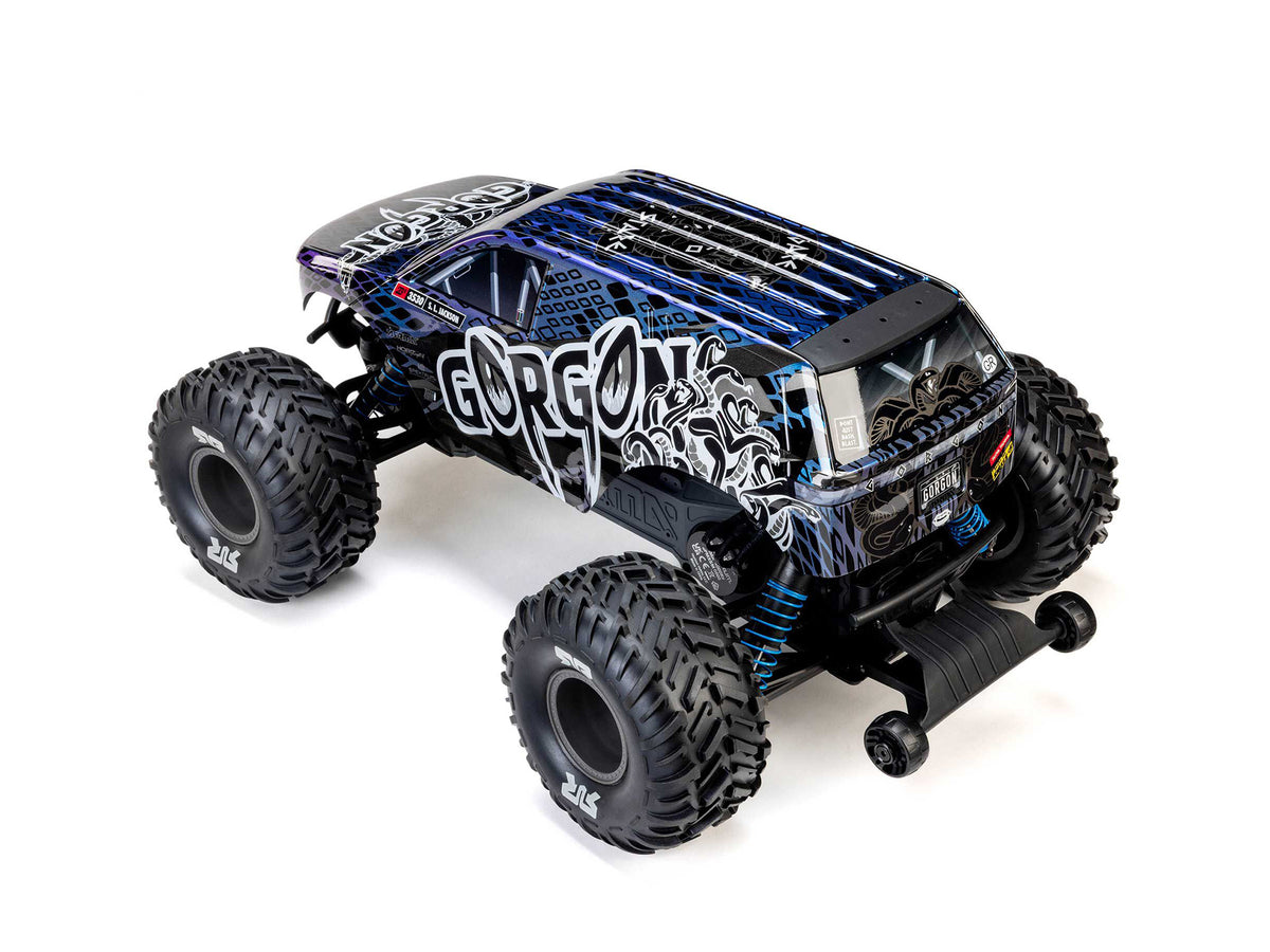 Arrma Gorgon 223S Brushless 2WD Monster Truck RTR - Blue/Black 1:10 C-ARA3530T1 - image 4