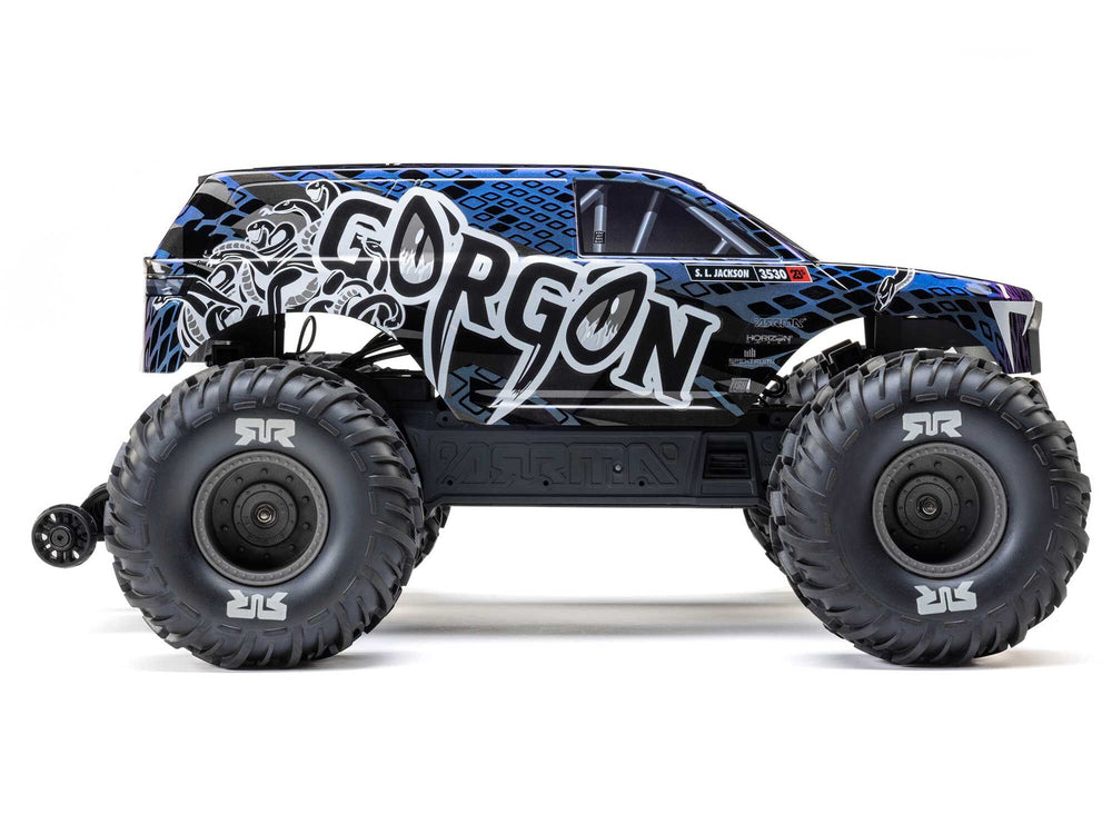 Arrma Gorgon 223S Brushless 2WD Monster Truck RTR - Blue/Black 1:10 C-ARA3530T1