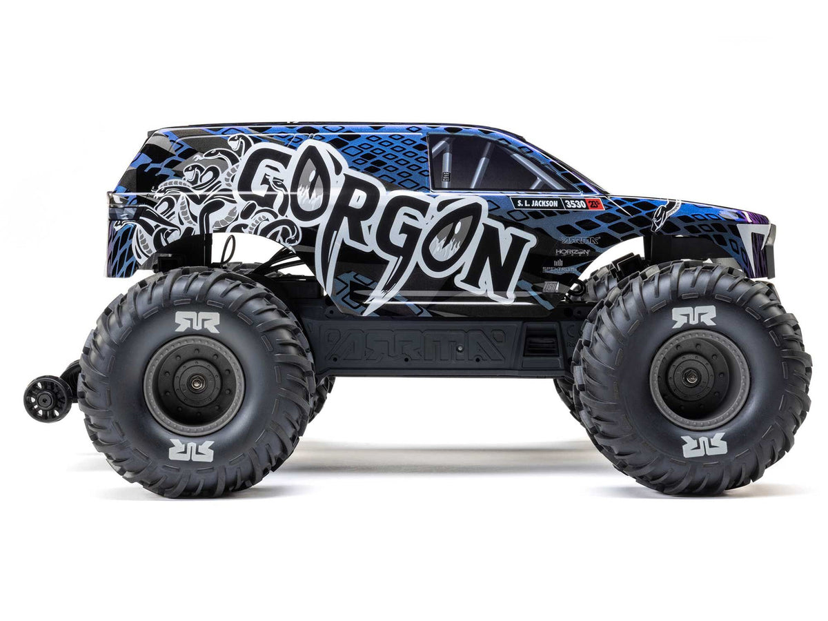 Arrma Gorgon 223S Brushless 2WD Monster Truck RTR - Blue/Black 1:10 C-ARA3530T1
