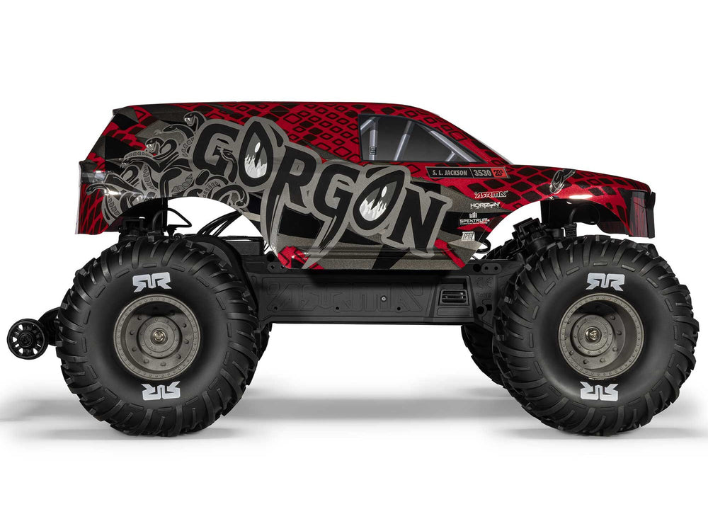 Arrma Gorgon 223S Brushless 2WD Monster Truck RTR - Red/Black 1:10 C-ARA3530T2