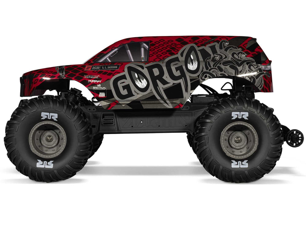 Arrma Gorgon 223S Brushless 2WD Monster Truck RTR - Red/Black 1:10 C-ARA3530T2