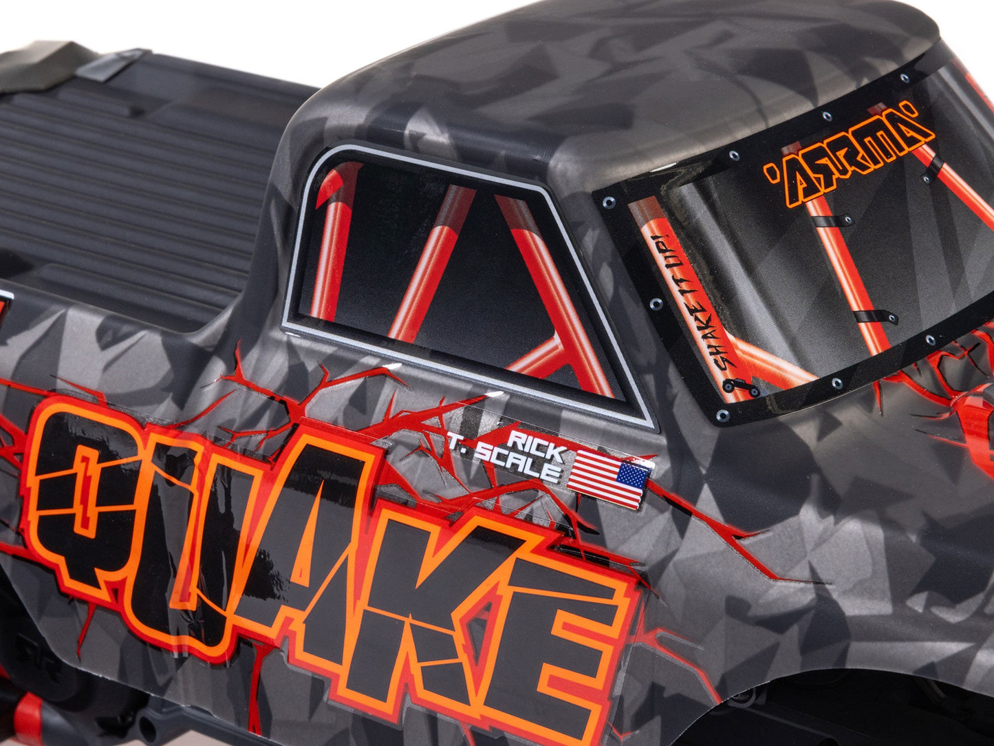 Arrma 1/10 Quake 223S DSC Brushless 2WD Monster Truck RTR - Red
