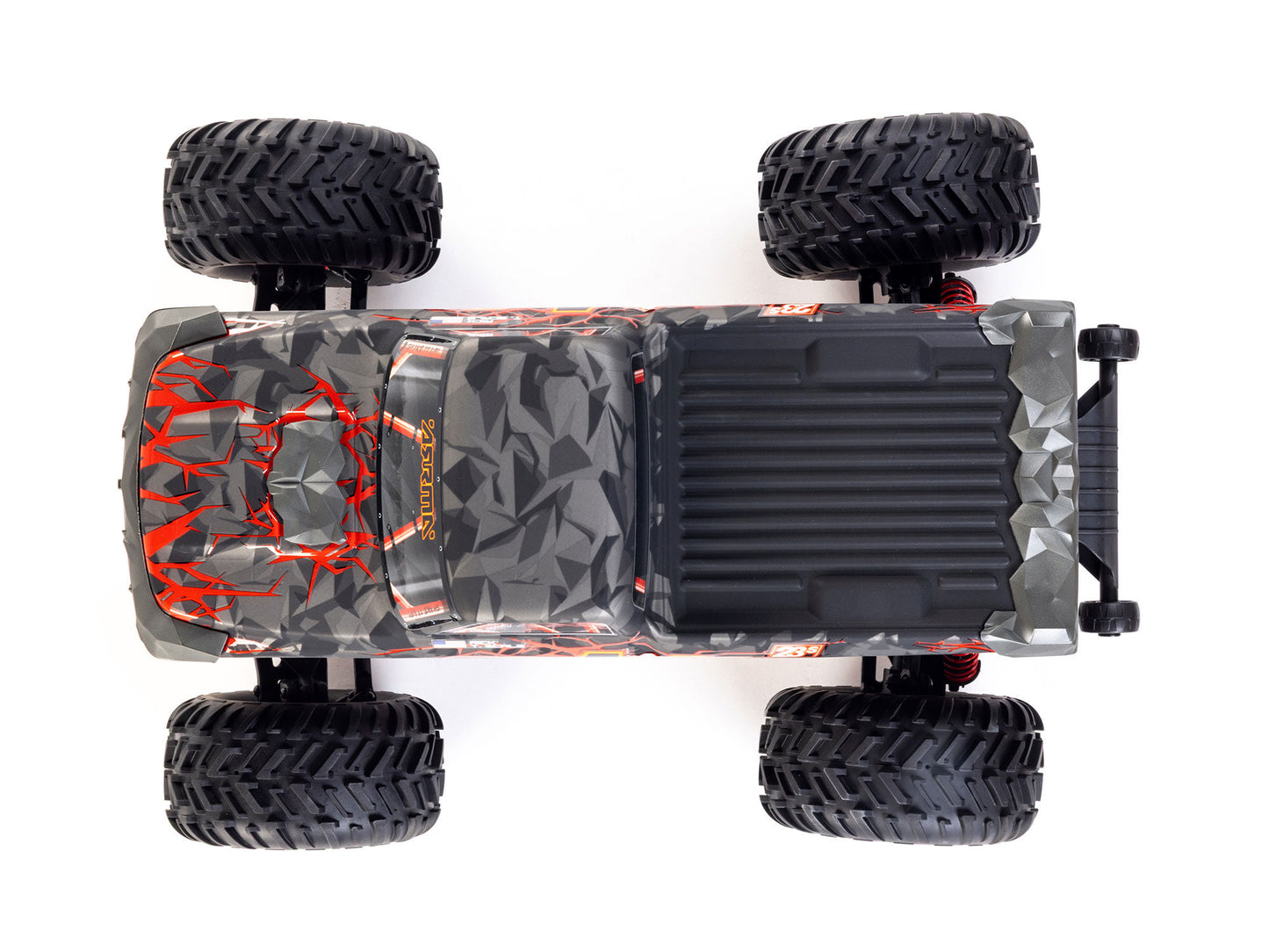 Arrma 1/10 Quake 223S DSC Brushless 2WD Monster Truck RTR - Red