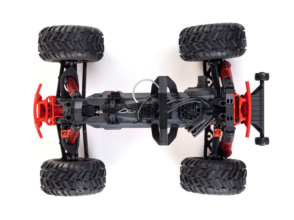 Arrma 1/10 Quake 223S DSC Brushless 2WD Monster Truck RTR - Red
