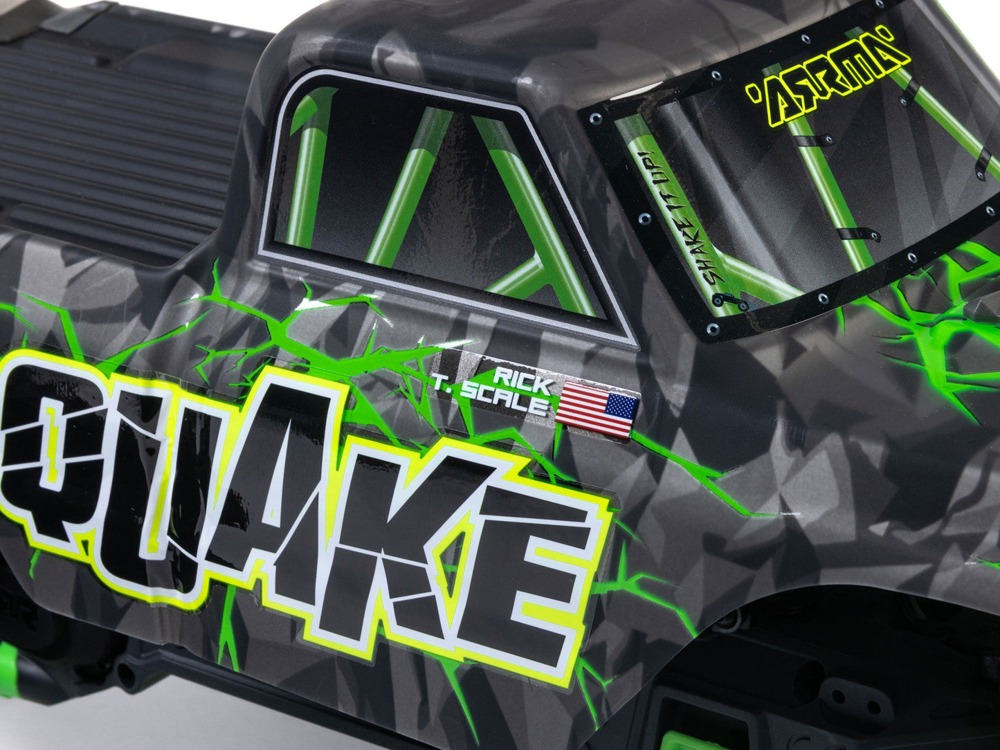 Arrma 1/10 Quake 223S DSC Brushless 2WD Monster Truck RTR - Green