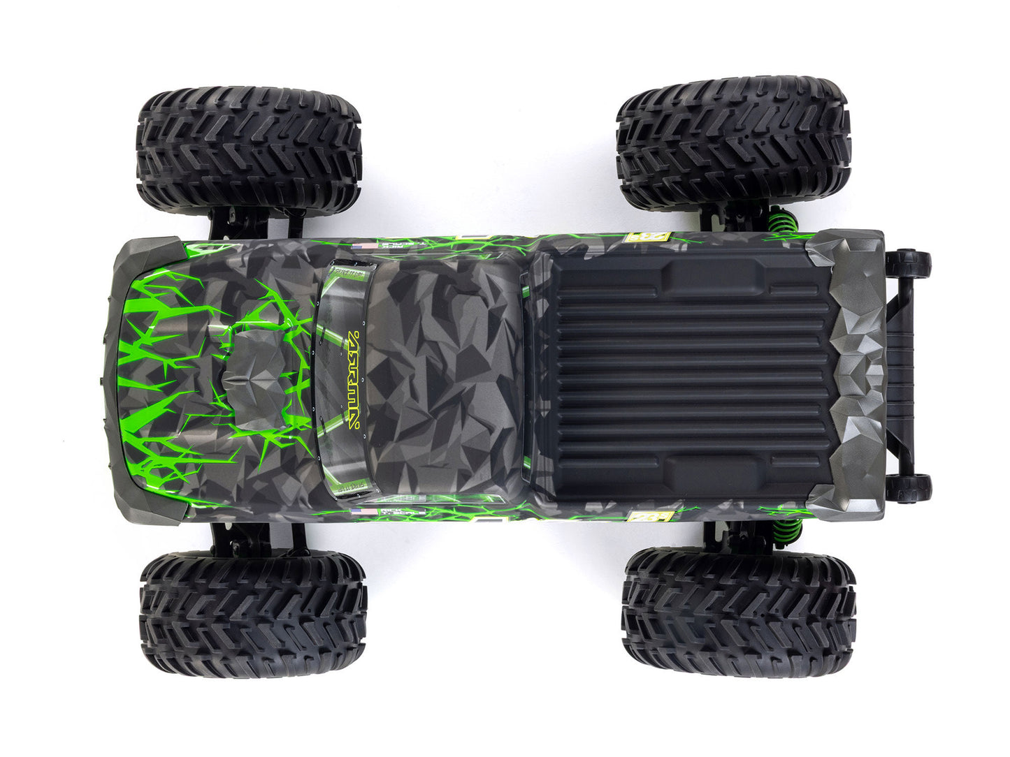Arrma 1/10 Quake 223S DSC Brushless 2WD Monster Truck RTR - Green