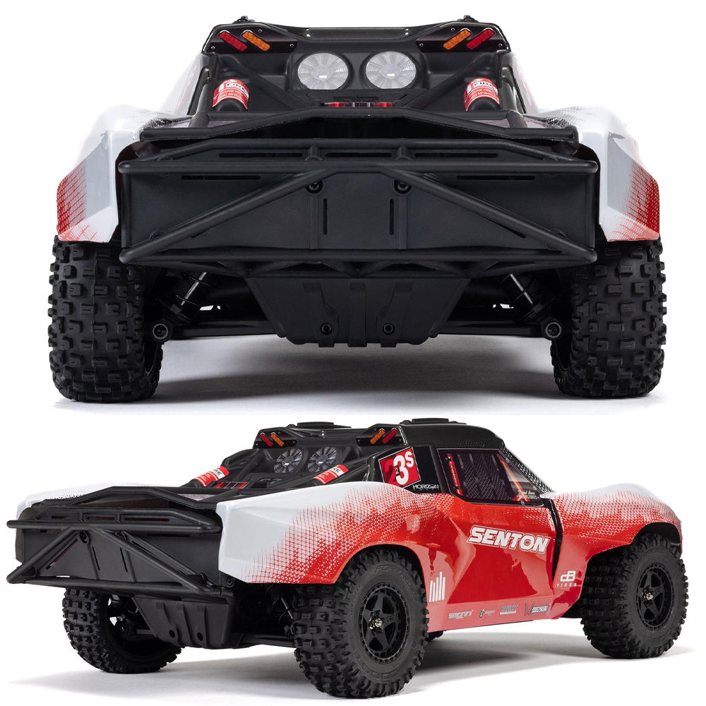 Arrma SENTON 223S BLX 4X4 SCT w/DSC 1:10 RTR RC Car - Red/Gunmetal