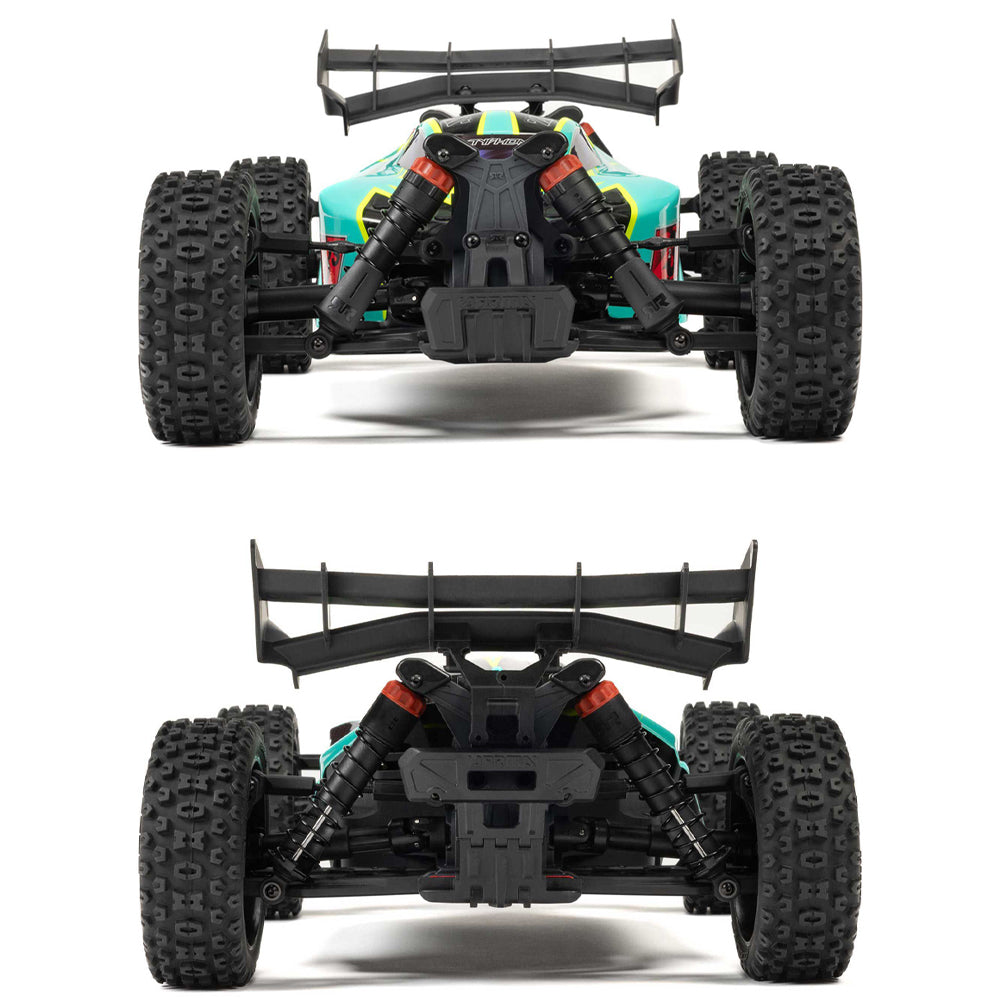 Arrma TYPHON 223S BLX 4X4 Buggy w/DSC 1:10 RTR RC Car - Green