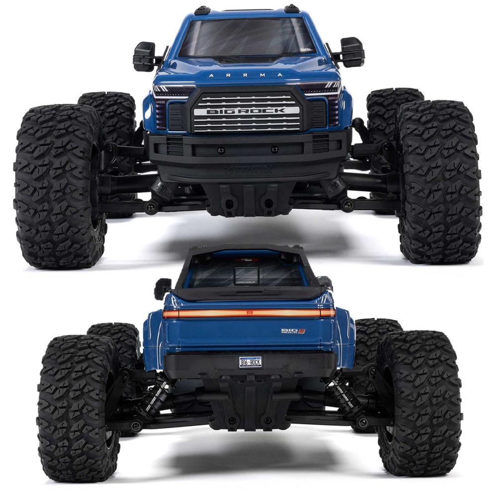 Arrma BIG ROCK 223S DSC 4X4 1:10 RTR Monster Truck - Blue