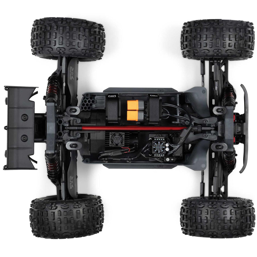 Arrma Outcast 4x4 4S V2 BLX 1:10 RTR RC Monster Stunt Truck - Gunmetal