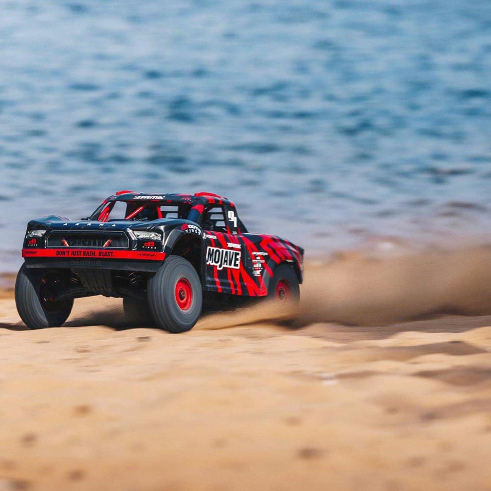 Arrma Mojave 6S BLX 1:7 Desert Truck RTR RC Car - Red ARA7604V2T2