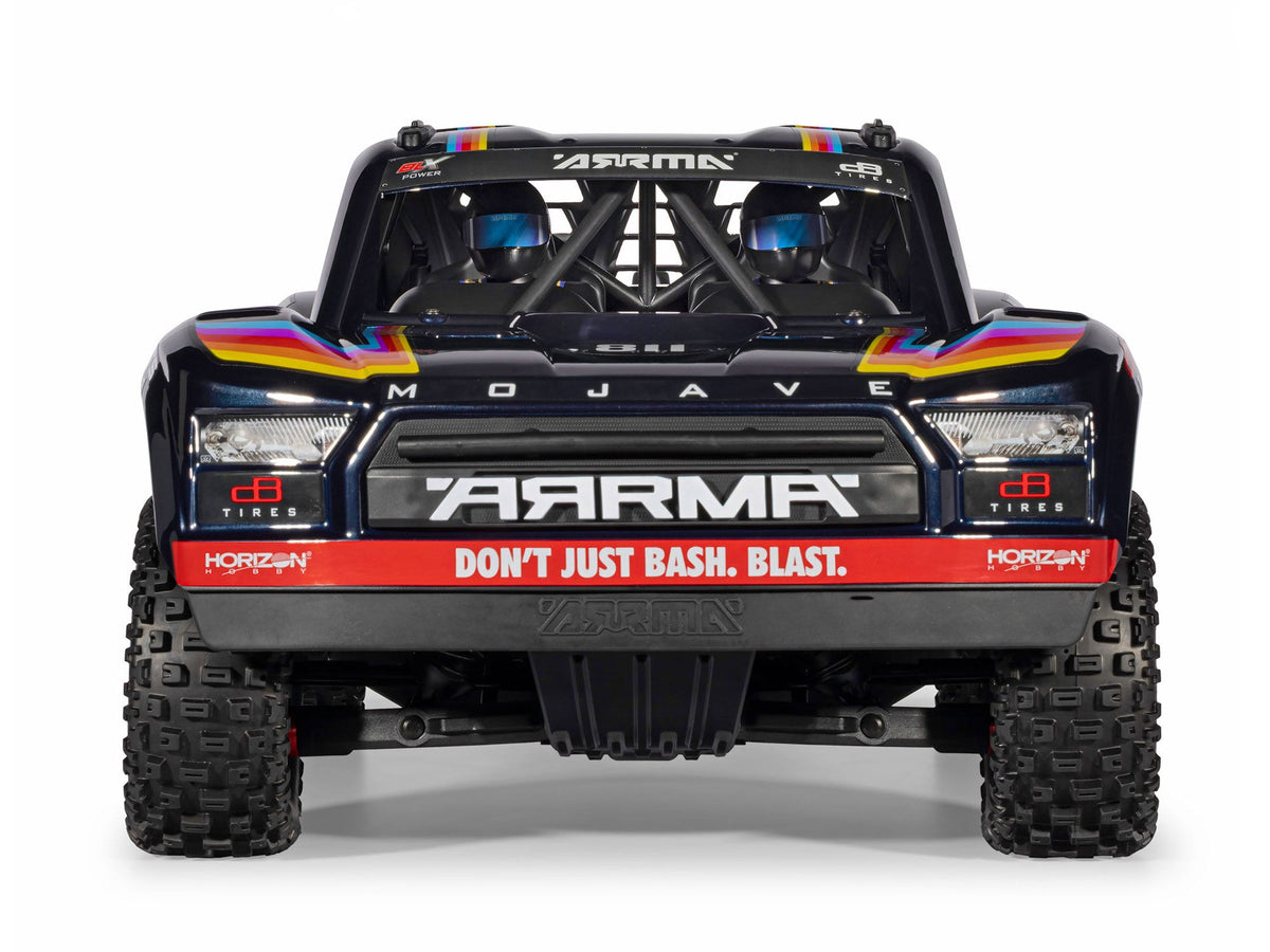 Arrma 1:7 MOJAVE 6S 4X4 RTR Brushless Desert Truck, Blue RC Car ARA7604V3T1