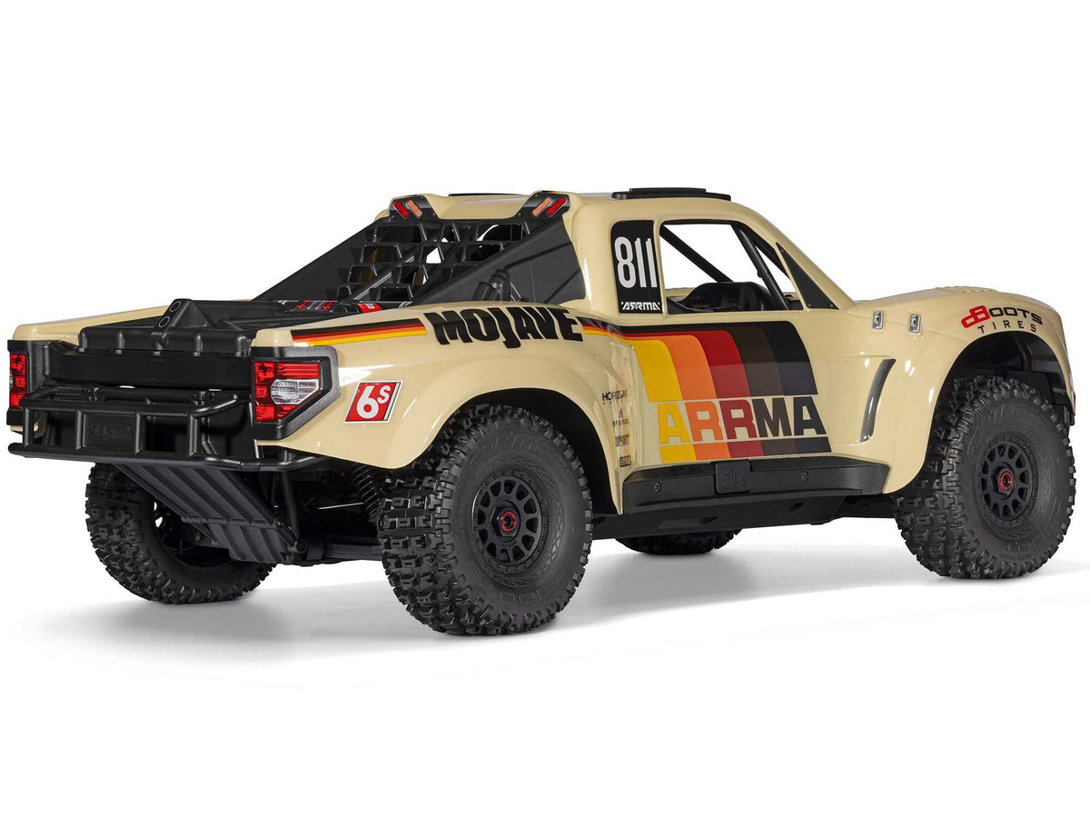 Arrma 1:7 MOJAVE 6S 4X4 RTR Brushless Desert Truck Beige RC Car ARA7604V3T2