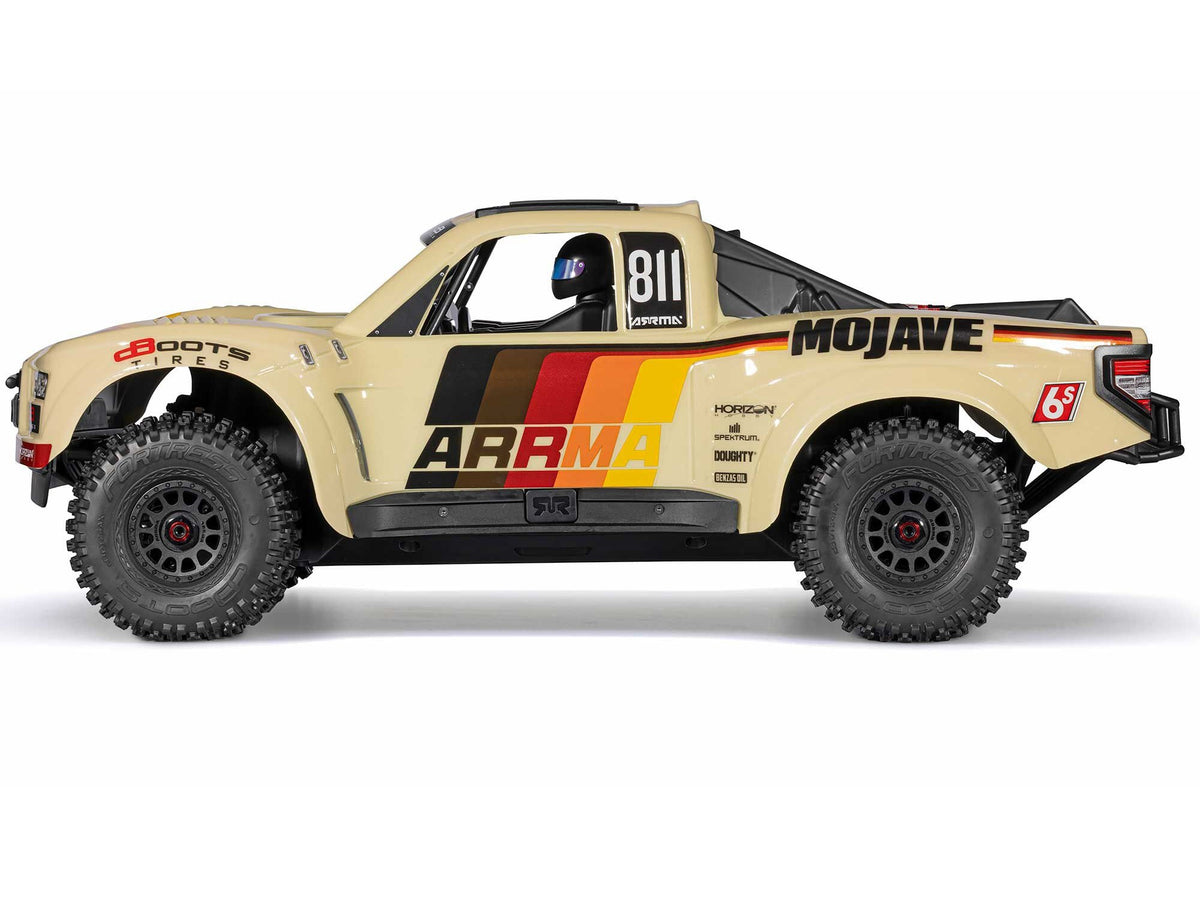 Arrma 1:7 MOJAVE 6S 4X4 RTR Brushless Desert Truck Beige RC Car ARA7604V3T2 - image 4