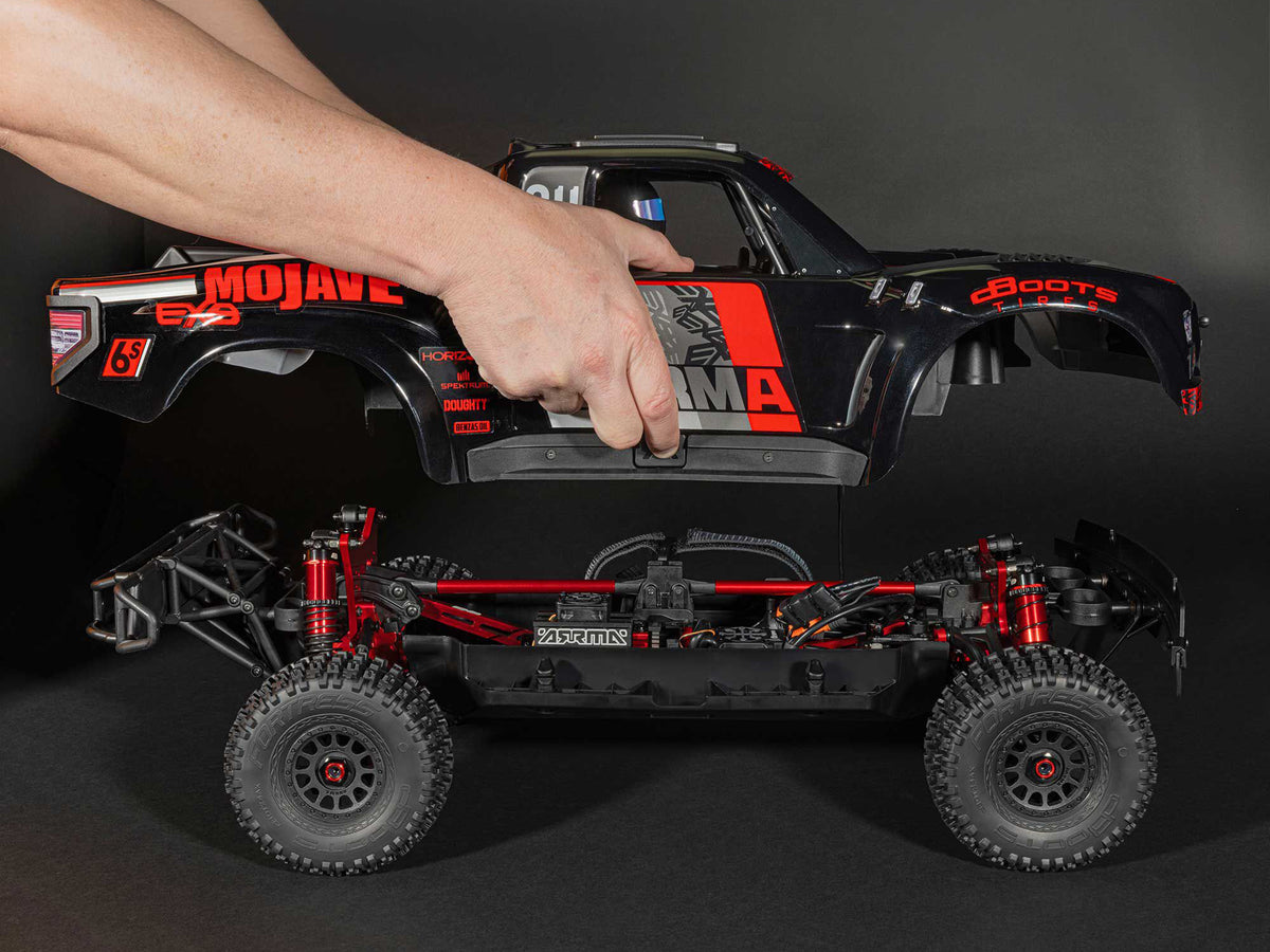 Arrma 1:7 MOJAVE 6S EXB 4X4 RTR Brushless Desert Truck Black RC Car ARA7704V3T1