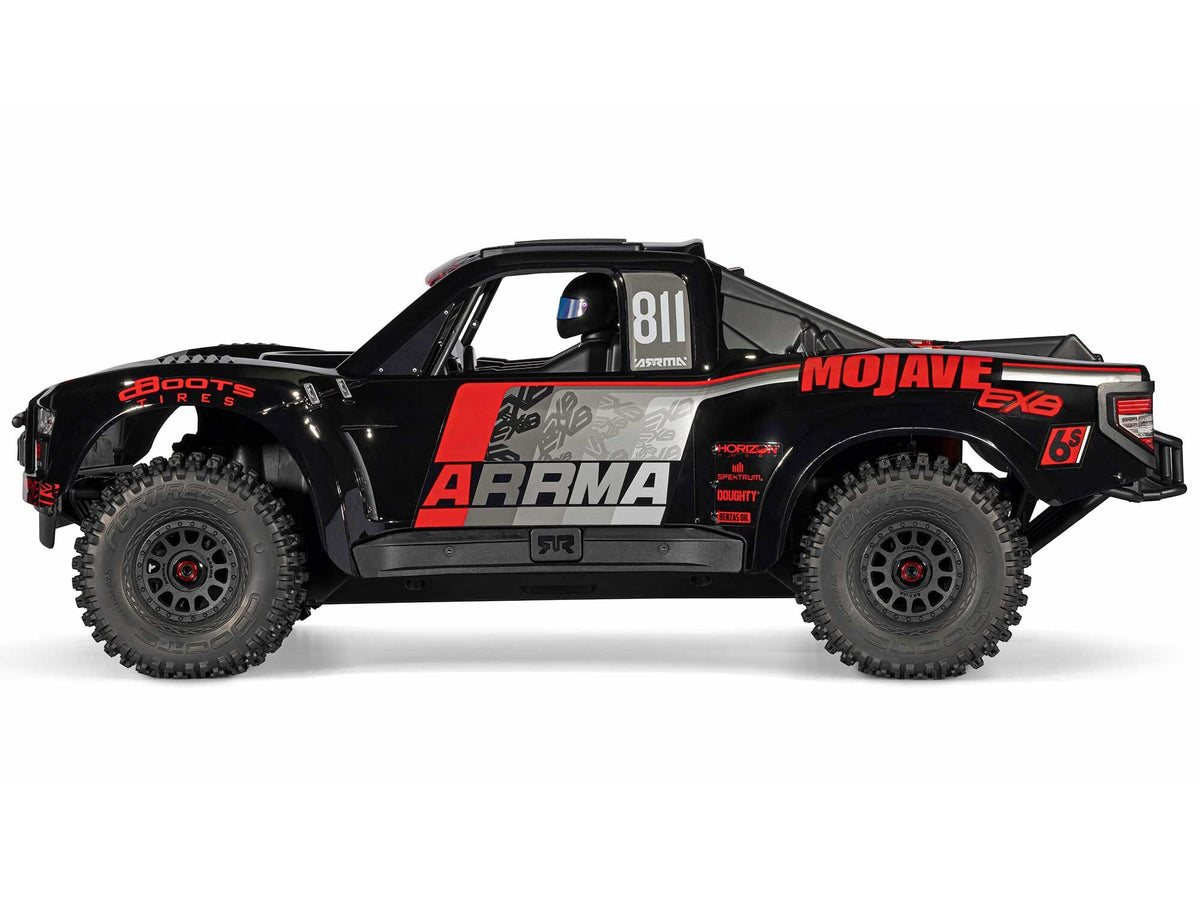 Arrma 1:7 MOJAVE 6S EXB 4X4 RTR Brushless Desert Truck Black RC Car ARA7704V3T1