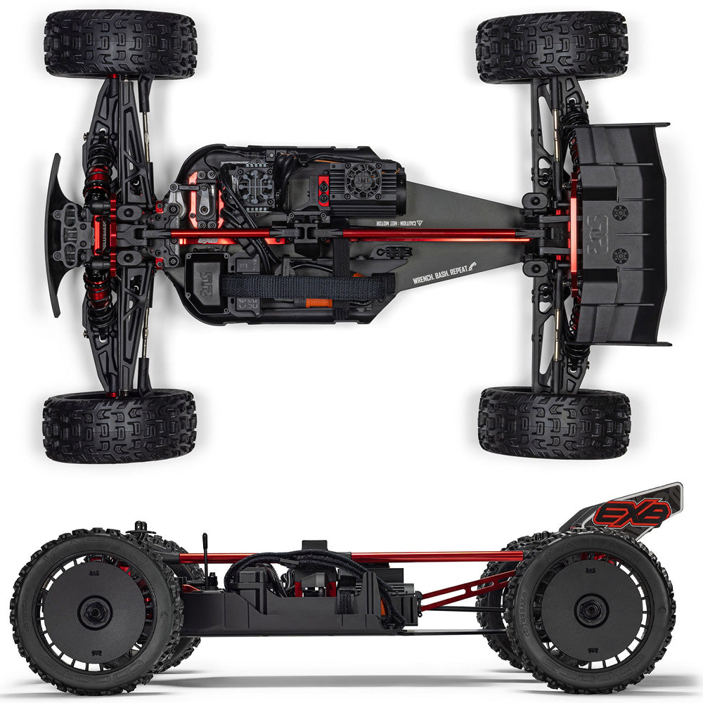 Arrma Talion 6S EXB 4X4 RTR 1:7 Speed Truck - Black
