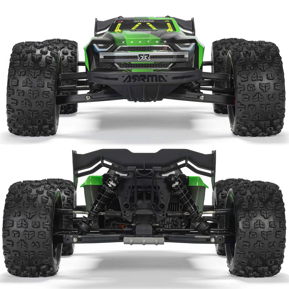 Arrma Kraton 6S 4X4 BLX Speed Monster Truck RTR 1:8 RC - Green/Black