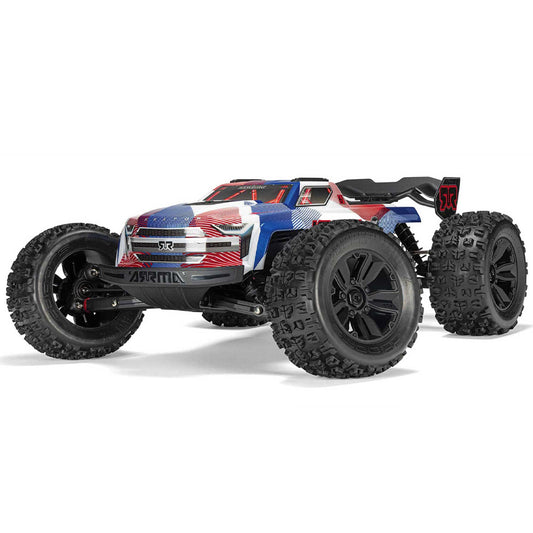 Arrma Kraton 6S 4X4 BLX Speed Monster Truck RTR 1:8 RC - Blue/Red