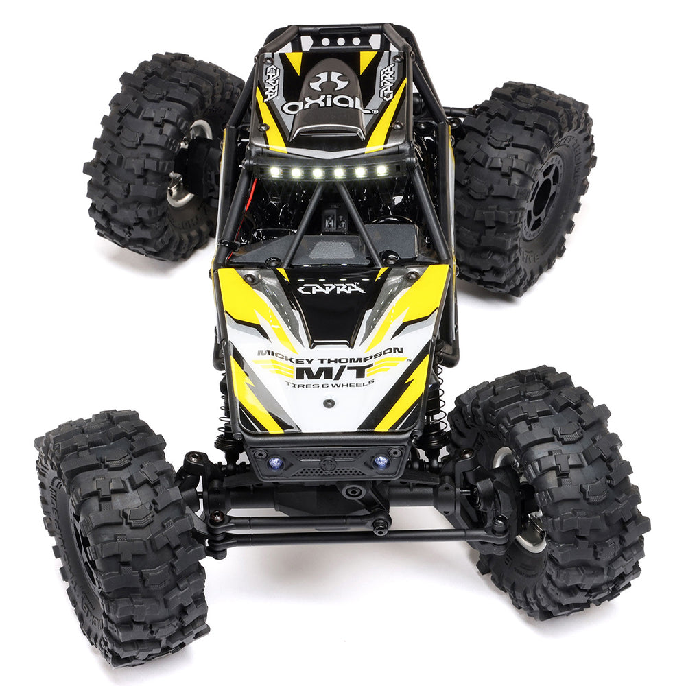 Axial UTB18 Capra 4WS 4WD RTR 1:18 Trail Buggy - Yellow (w/Battery & Charger)