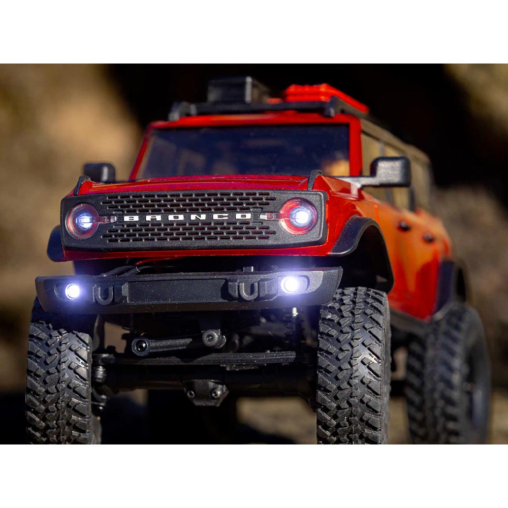 Axial SCX24 2021 Ford Bronco 1:24 4WD RTR RC Truck - Red