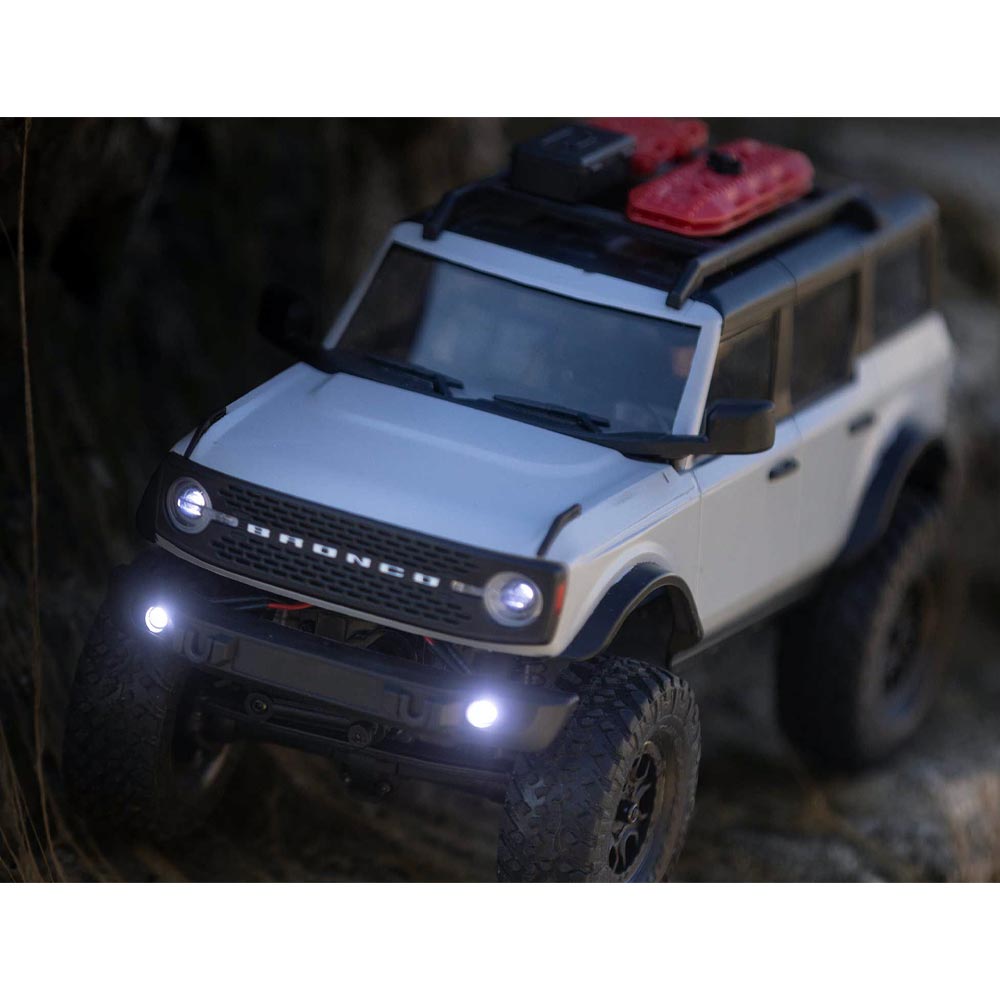 Axial SCX24 2021 Ford Bronco 1:24 4WD RTR RC Truck - Grey