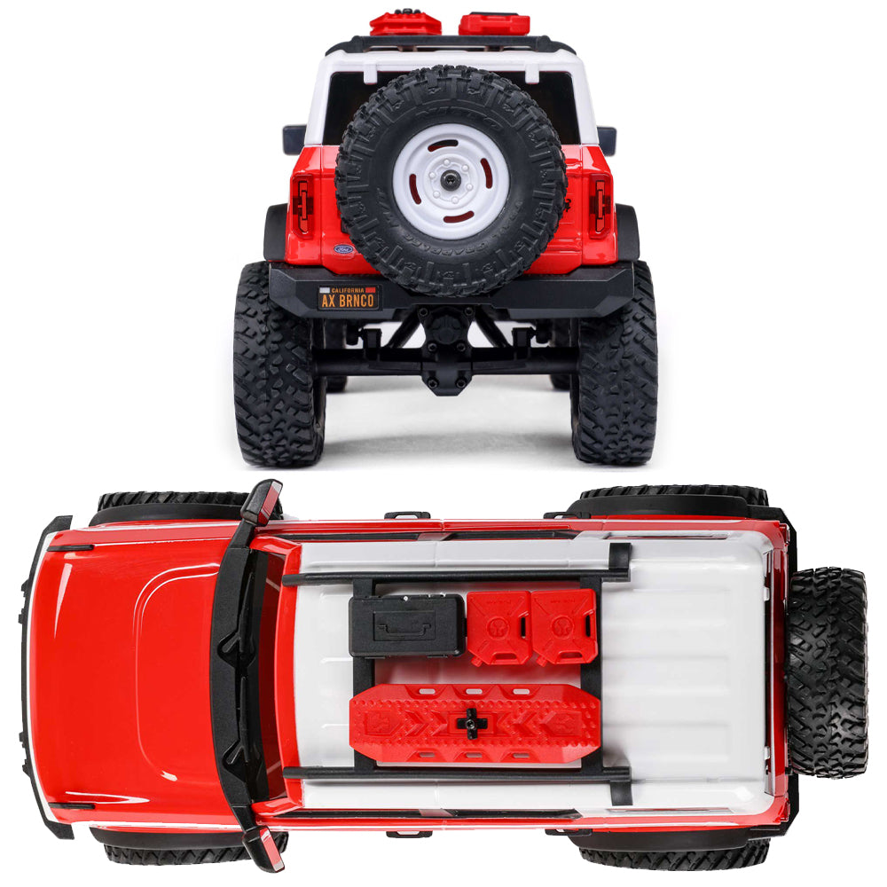 Axial SCX24 Ford Bronco 4X4 RTR 1:24 Scale Crawler - Red