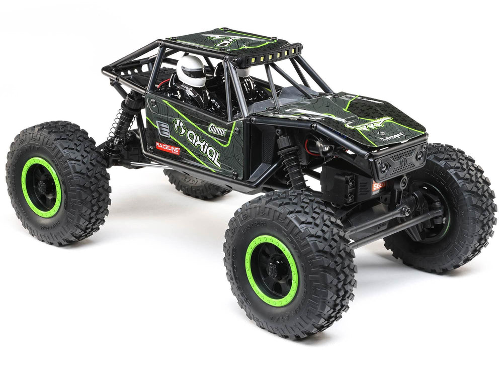 Axial Capra Trail Buggy Unlimited 4WD RTR RC Cralwer 1/18 UTB18 Black & Green