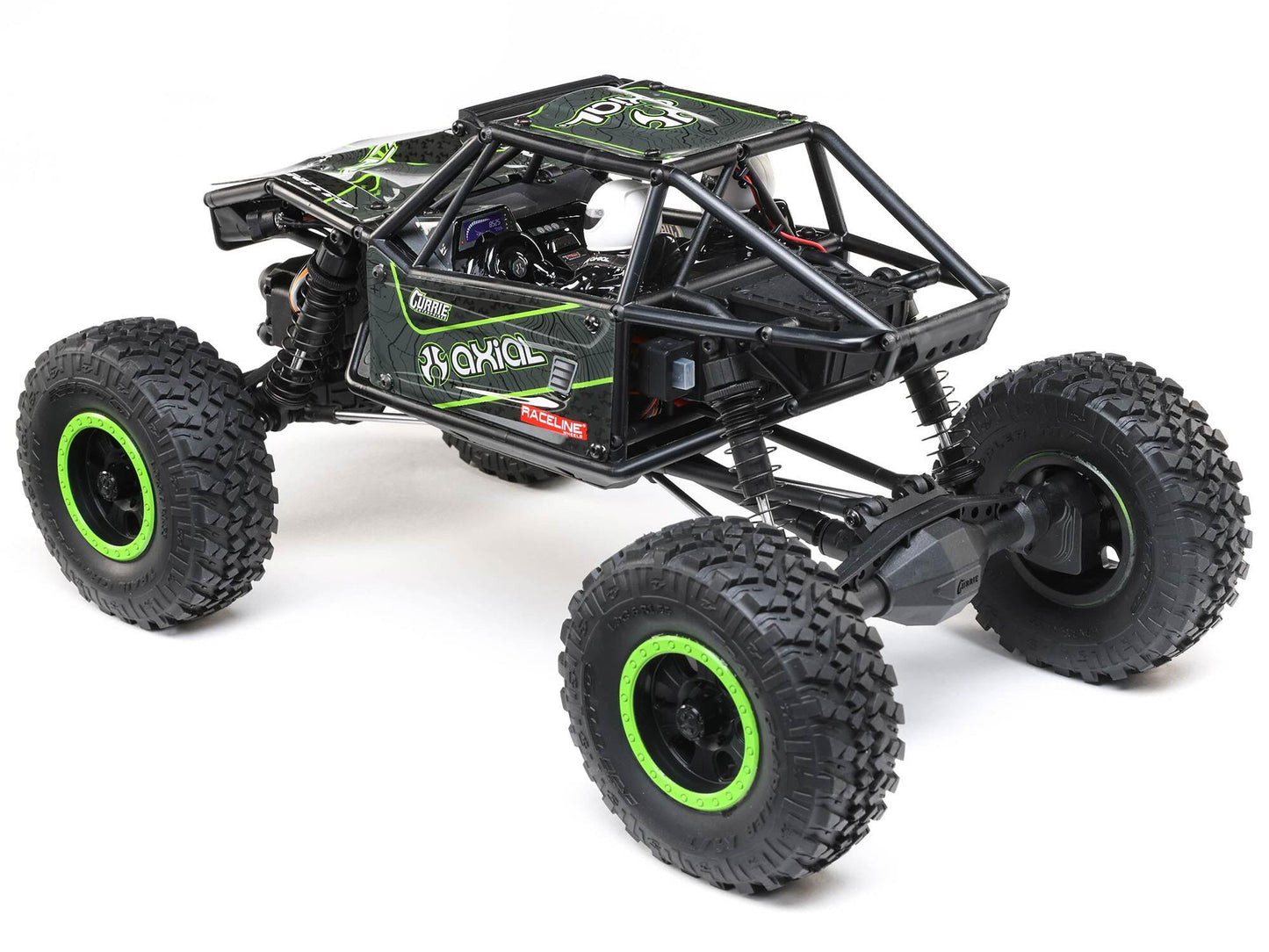 Axial Capra Trail Buggy Unlimited 4WD RTR RC Cralwer 1/18 UTB18 Black & Green