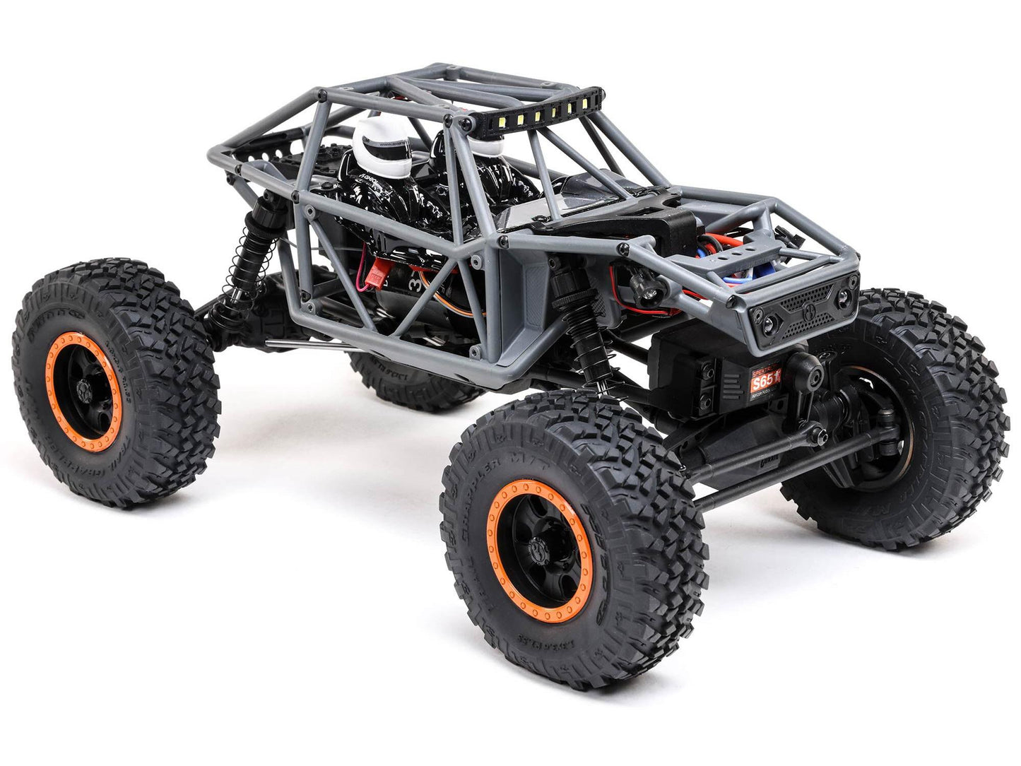 Axial Capra Trail Buggy Unlimited 4WD RTR RC Cralwer 1/18 UTB18 Grey & Orange