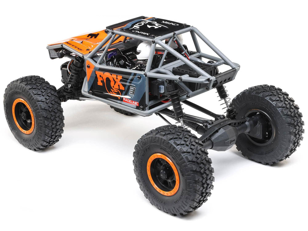 Axial Capra Trail Buggy Unlimited 4WD RTR RC Cralwer 1/18 UTB18 Grey & Orange