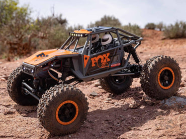 Axial Capra Trail Buggy Unlimited 4WD RTR RC Cralwer 1/18 UTB18 Grey & Orange