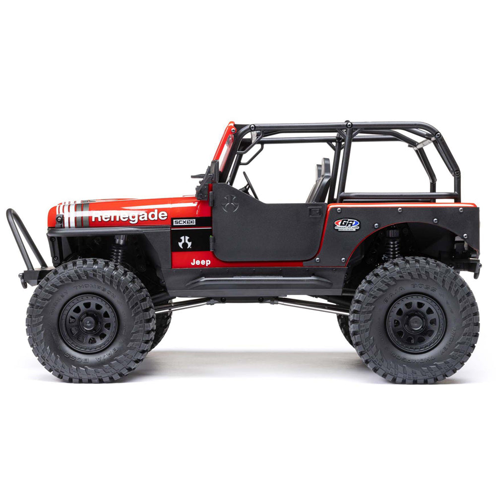 Axial SCX10 III Jeep CJ-7 4WD Brushed RTR RC Crawler - Red