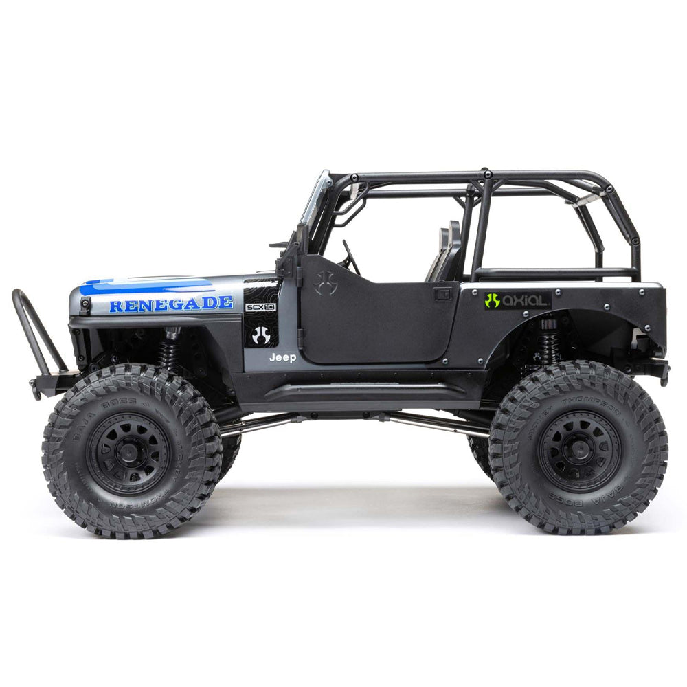 Axial SCX10 III Jeep CJ-7 4WD Brushed RTR RC Crawler - Grey