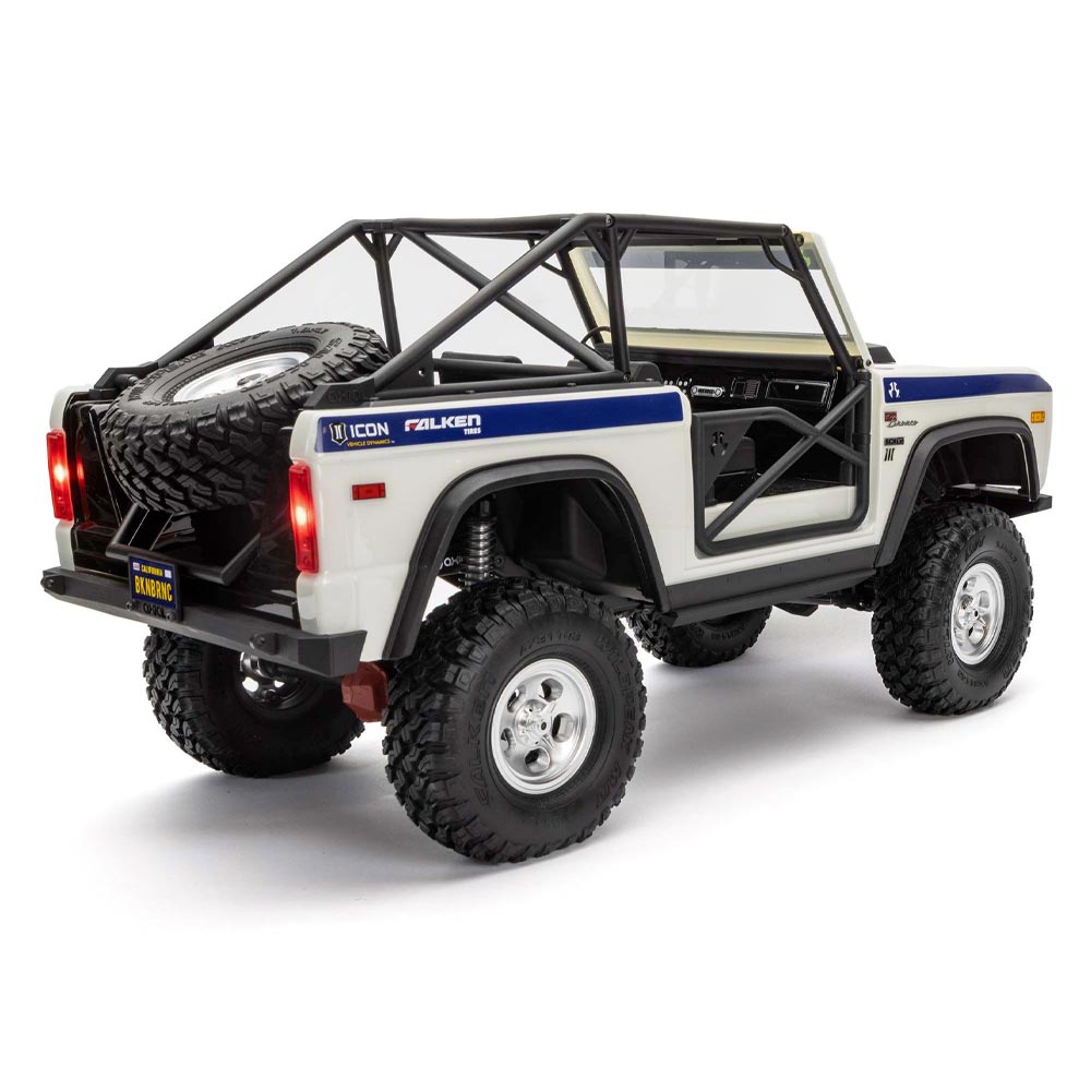 Axial SCX10III Early Ford Bronco 4WD RTR White 1:10 RC Car