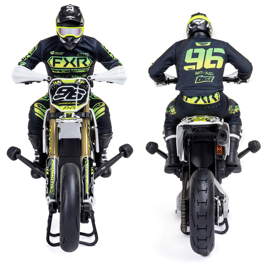 Losi Promoto-SM FXR Supermoto 1:4 RTR RC Motorcycle