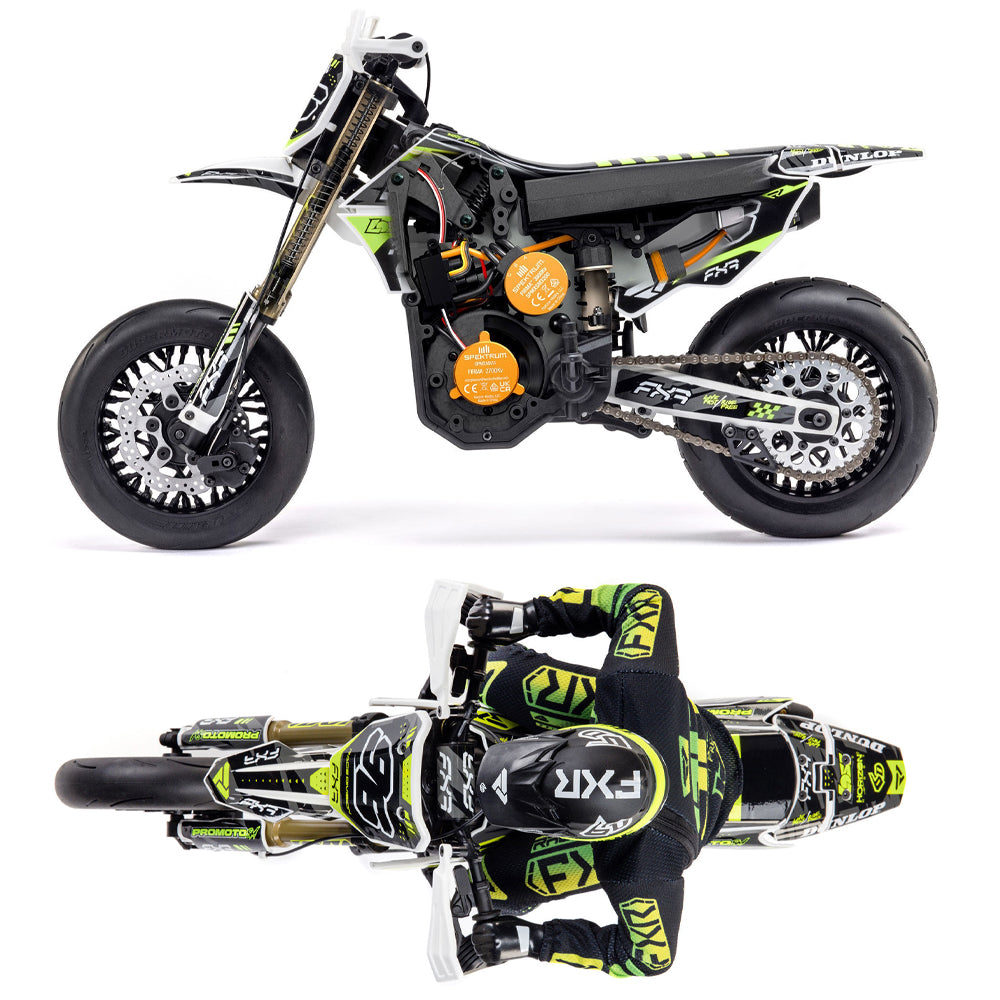 Losi Promoto-SM FXR Supermoto 1:4 RTR RC Motorcycle