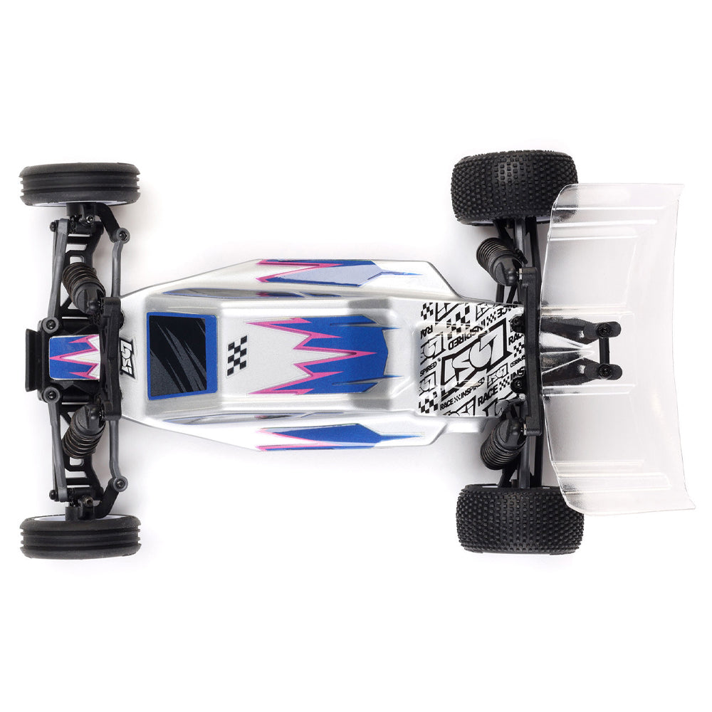 Losi Micro-B 2WD Buggy RTR 1:24 RC Car - Silver