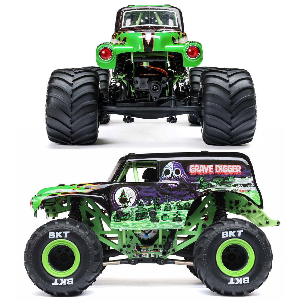 Losi Grave Digger Mini LMT 4x4 1:18 RTR Brushed RC Monster Truck