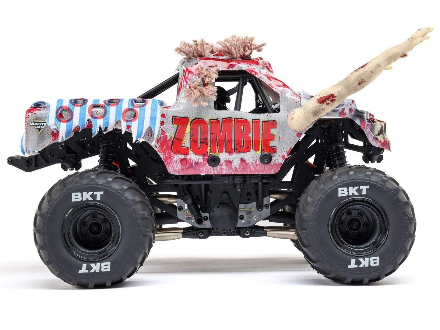 Losi 1/18 Mini LMT Zombie 2S 4X4 RTR Brushed Monster Truck (Battery & Charger Included)