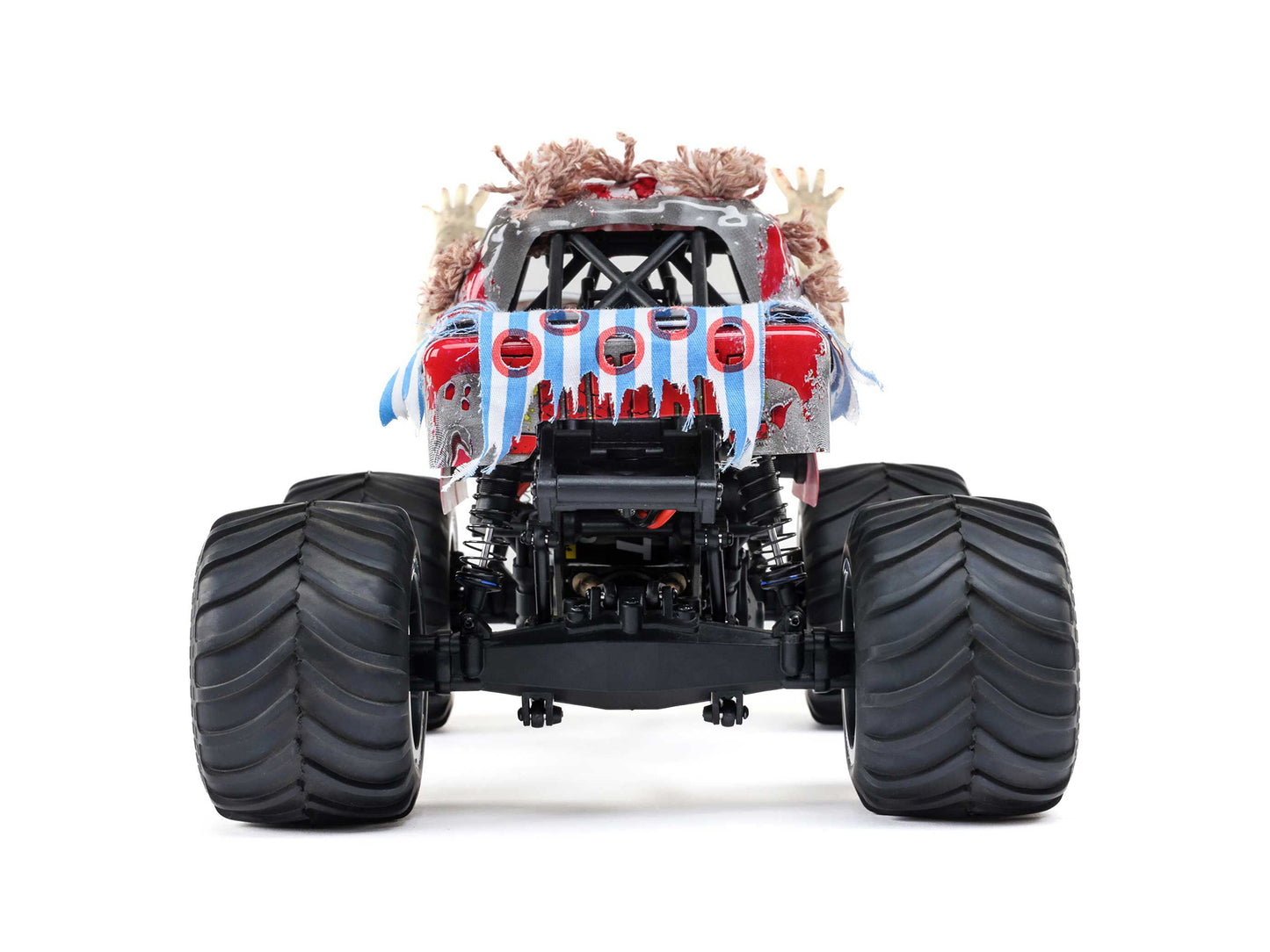Losi 1/18 Mini LMT Zombie 2S 4X4 RTR Brushed Monster Truck (Battery & Charger Included)