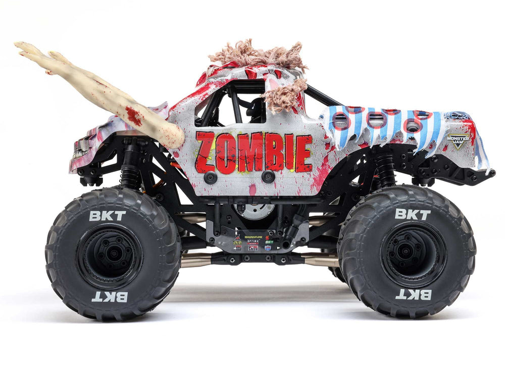 Losi 1/18 Mini LMT Zombie 2S 4X4 RTR Brushed Monster Truck (Battery & Charger Included)